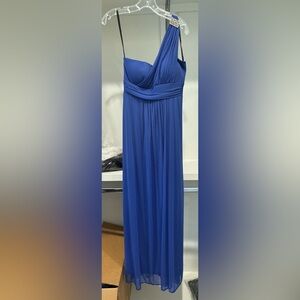 Formal, one shoulder evening gown